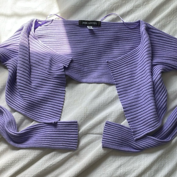 Urban Outfitters Sweaters - Urban outfitters purple shrug